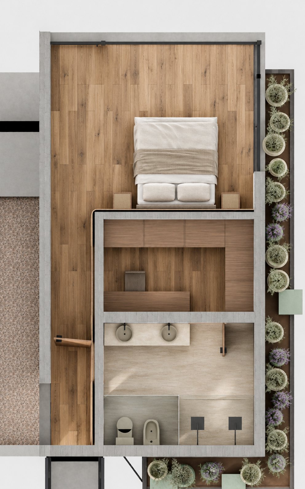 Suite principal · planta completa